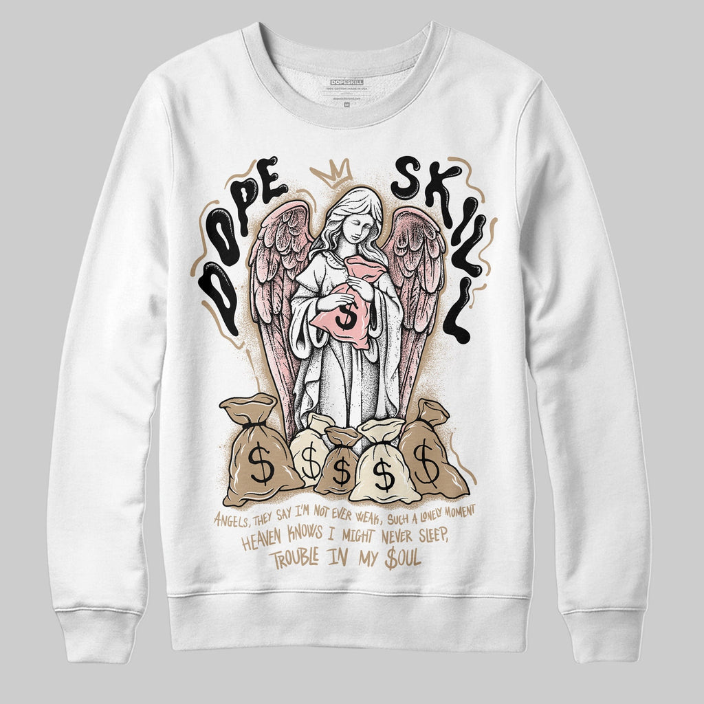AIR FORCE 1 LINEN DopeSkill Sweatshirt Angels Graphic