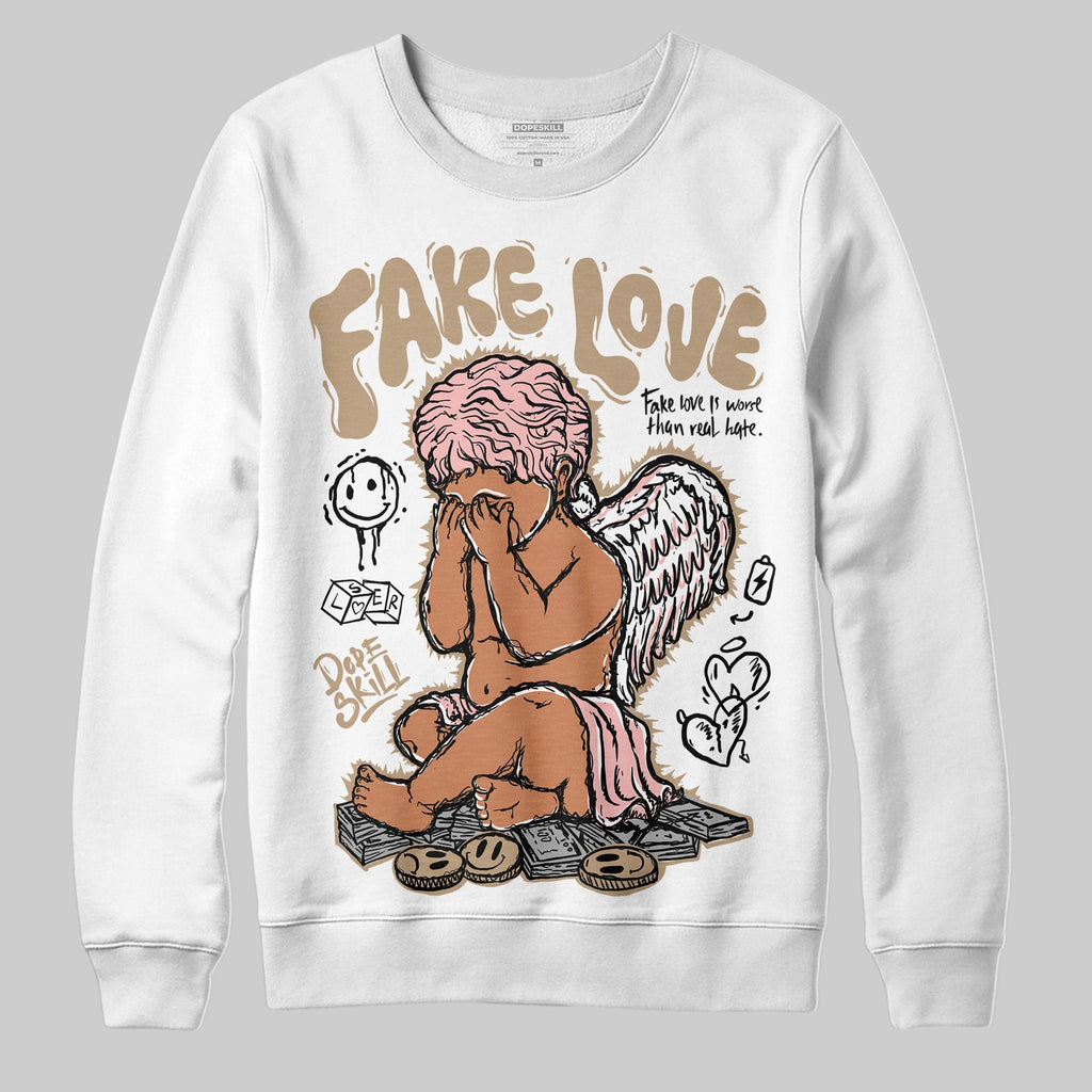 AIR FORCE 1 LINEN DopeSkill Sweatshirt False Love Graphic