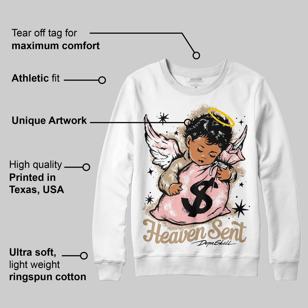 AIR FORCE 1 LINEN DopeSkill Sweatshirt Heaven Sent Graphic