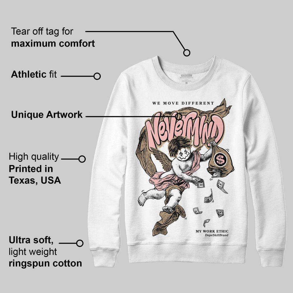 AIR FORCE 1 LINEN DopeSkill Sweatshirt Nevermind Graphic