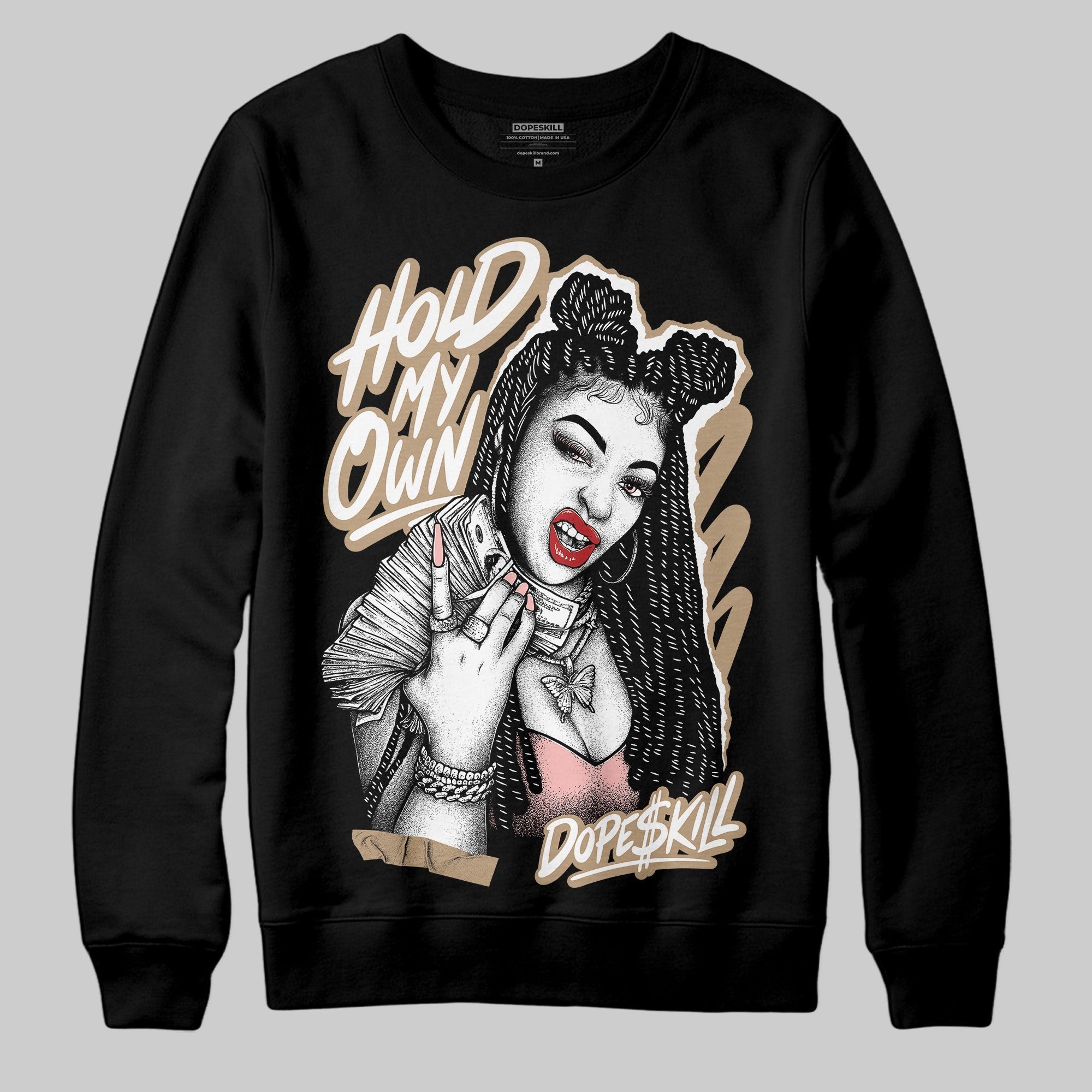 AIR FORCE 1 LINEN DopeSkill Sweatshirt New H.M.O Graphic