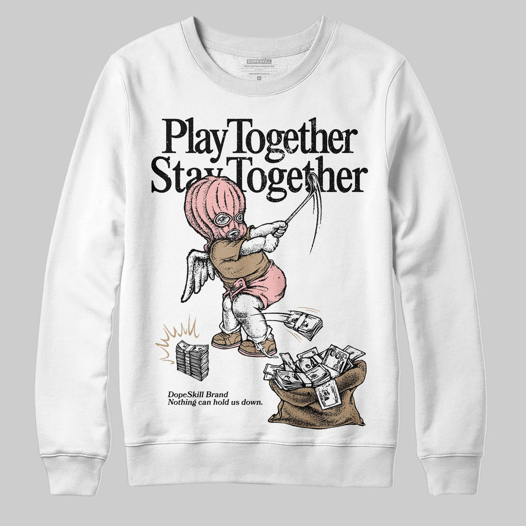 AIR FORCE 1 LINEN DopeSkill Sweatshirt Play together, Stay together Graphic