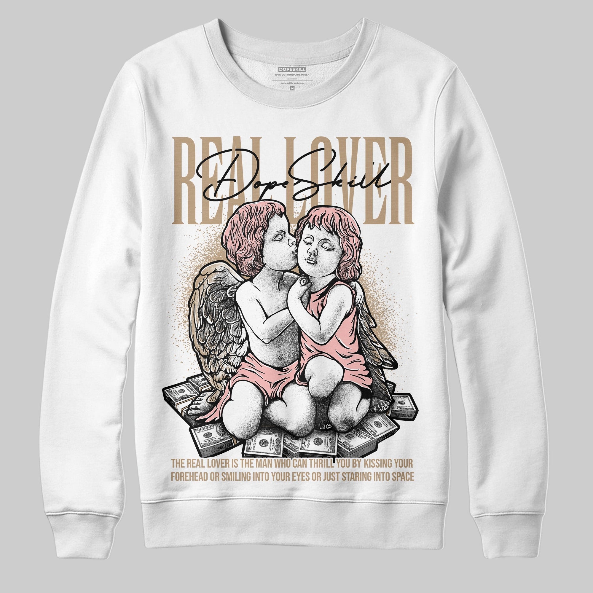 AIR FORCE 1 LINEN DopeSkill Sweatshirt Real Lover Graphic