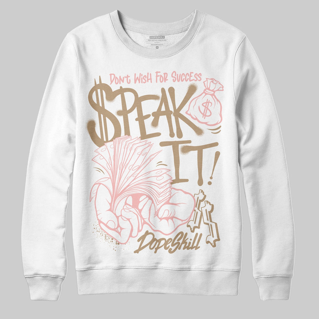 AIR FORCE 1 LINEN DopeSkill Sweatshirt Speak It Graphic
