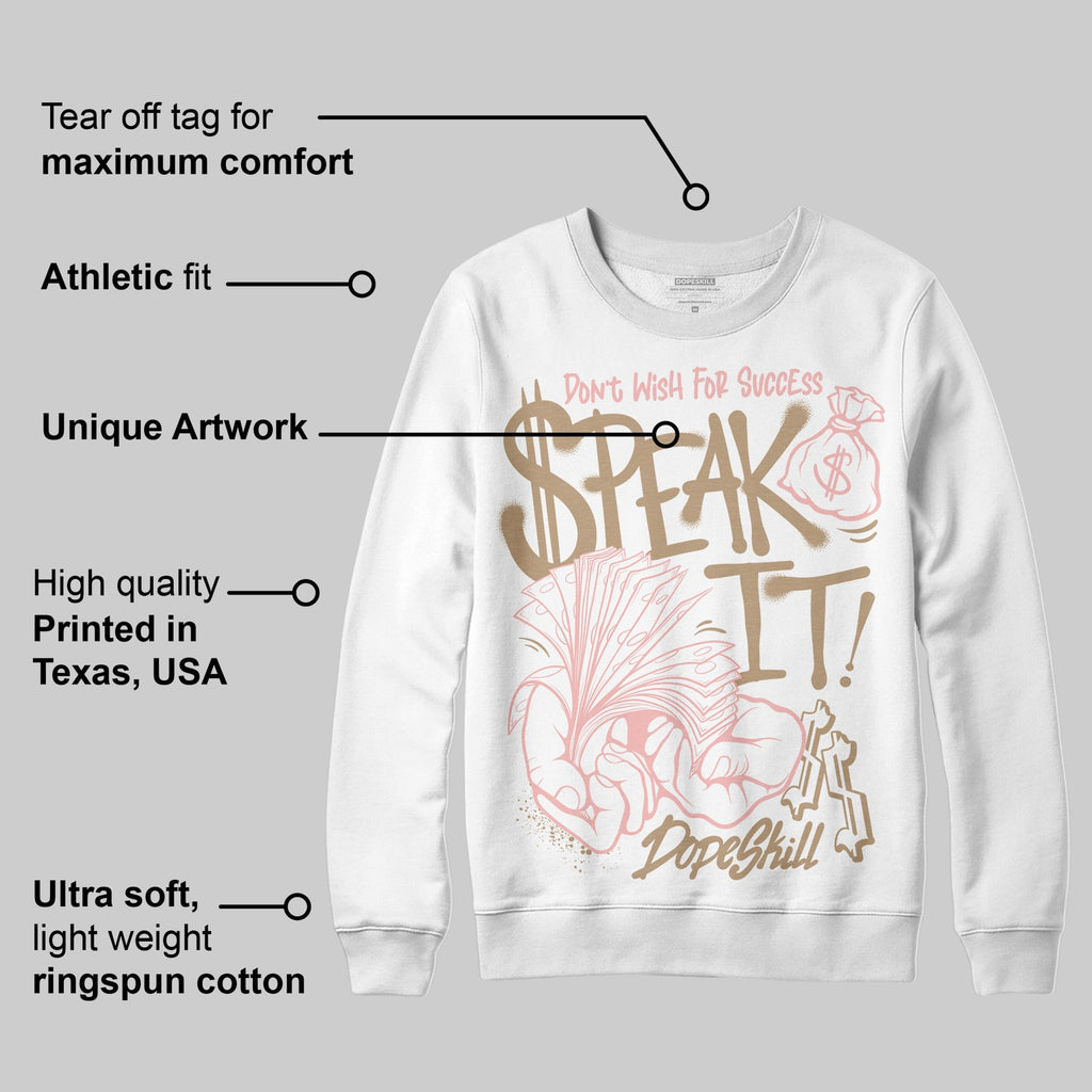AIR FORCE 1 LINEN DopeSkill Sweatshirt Speak It Graphic