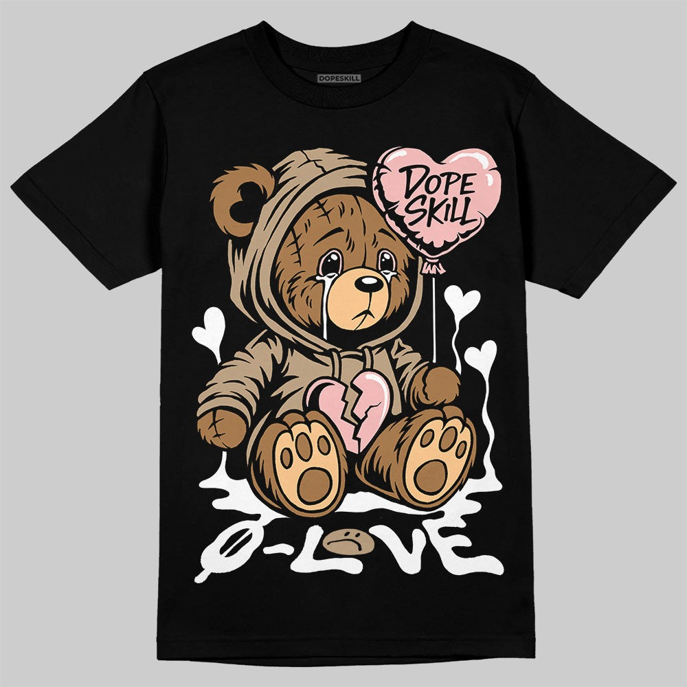 AIR FORCE 1 LINEN DopeSkill T-Shirt Broken Bear Graphic