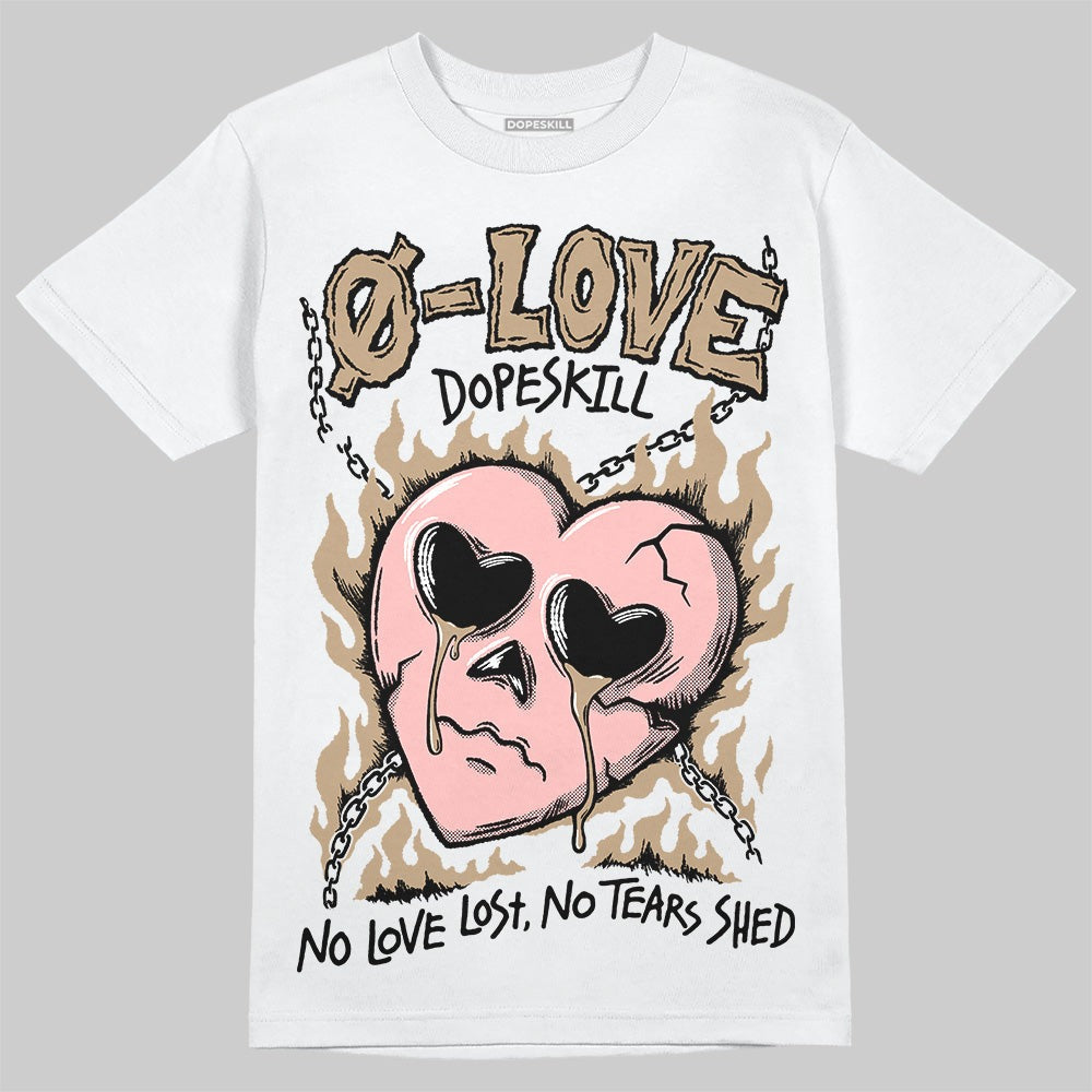 AIR FORCE 1 LINEN DopeSkill T-Shirt Crying Heart Graphic