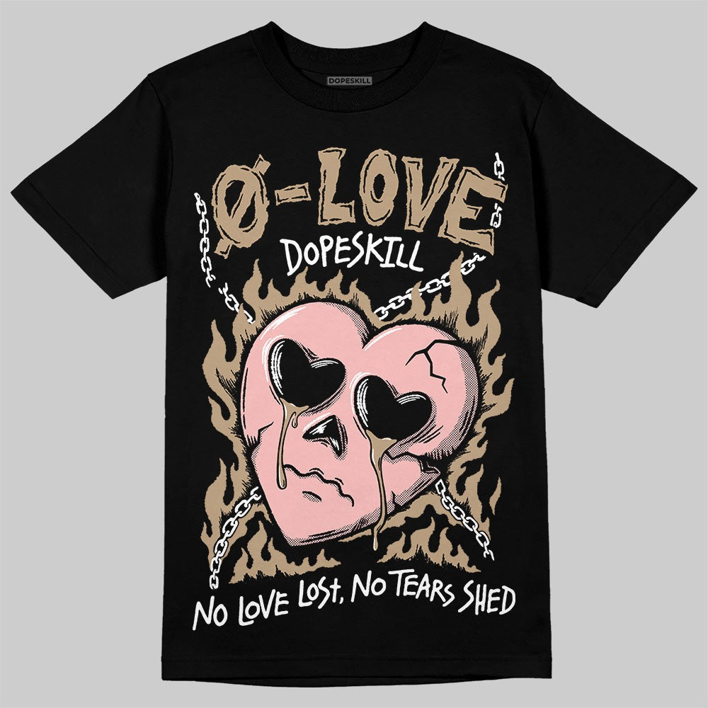 AIR FORCE 1 LINEN DopeSkill T-Shirt Crying Heart Graphic