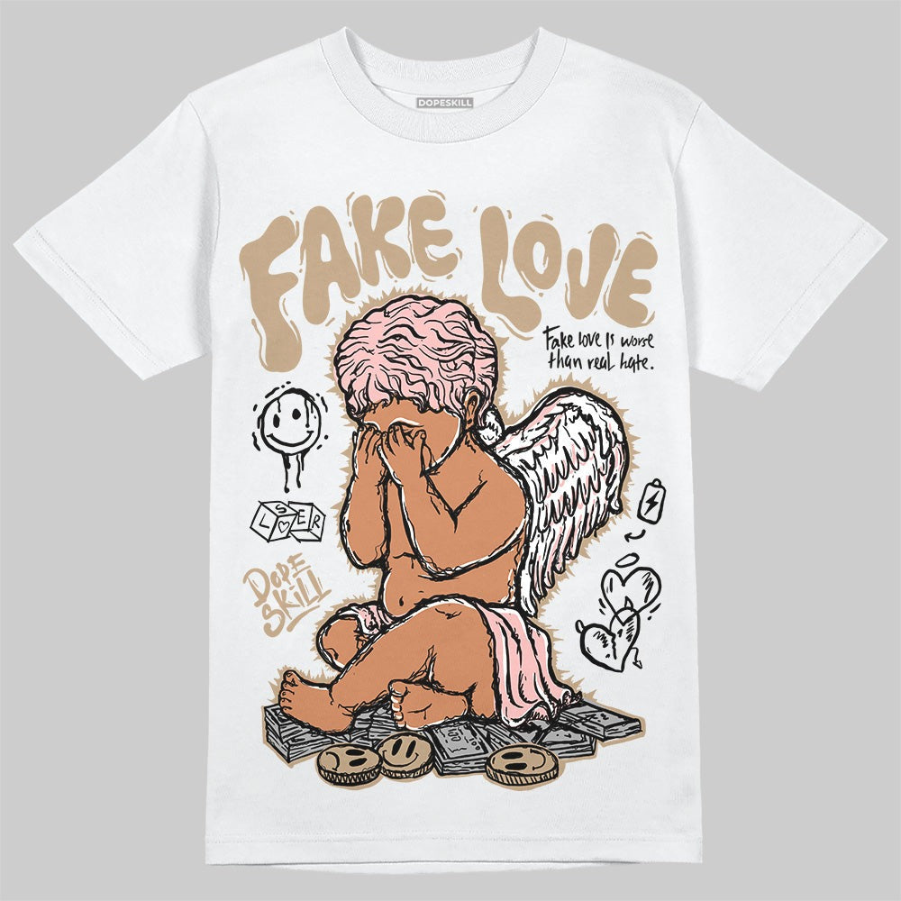 AIR FORCE 1 LINEN DopeSkill T-Shirt False Love Graphic