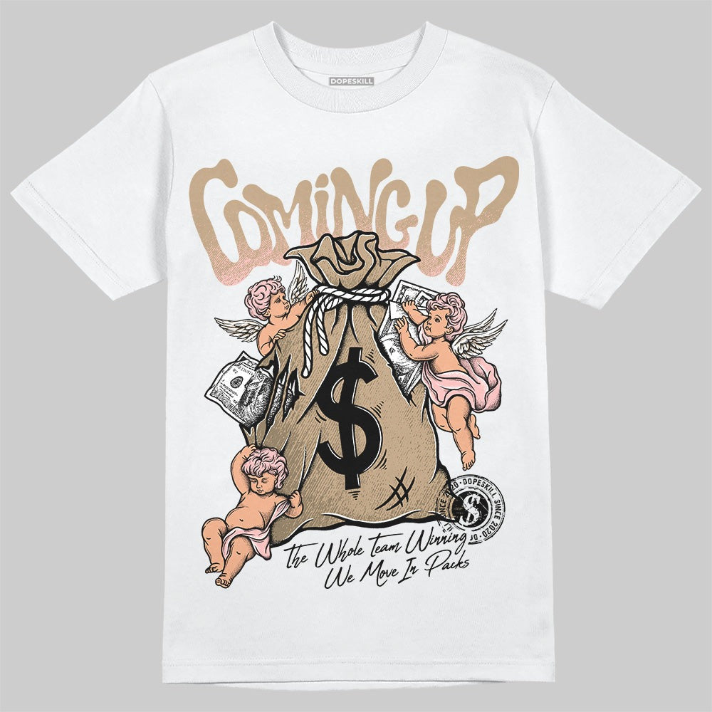 AIR FORCE 1 LINEN DopeSkill T-Shirt Money Bag Coming Up Graphic