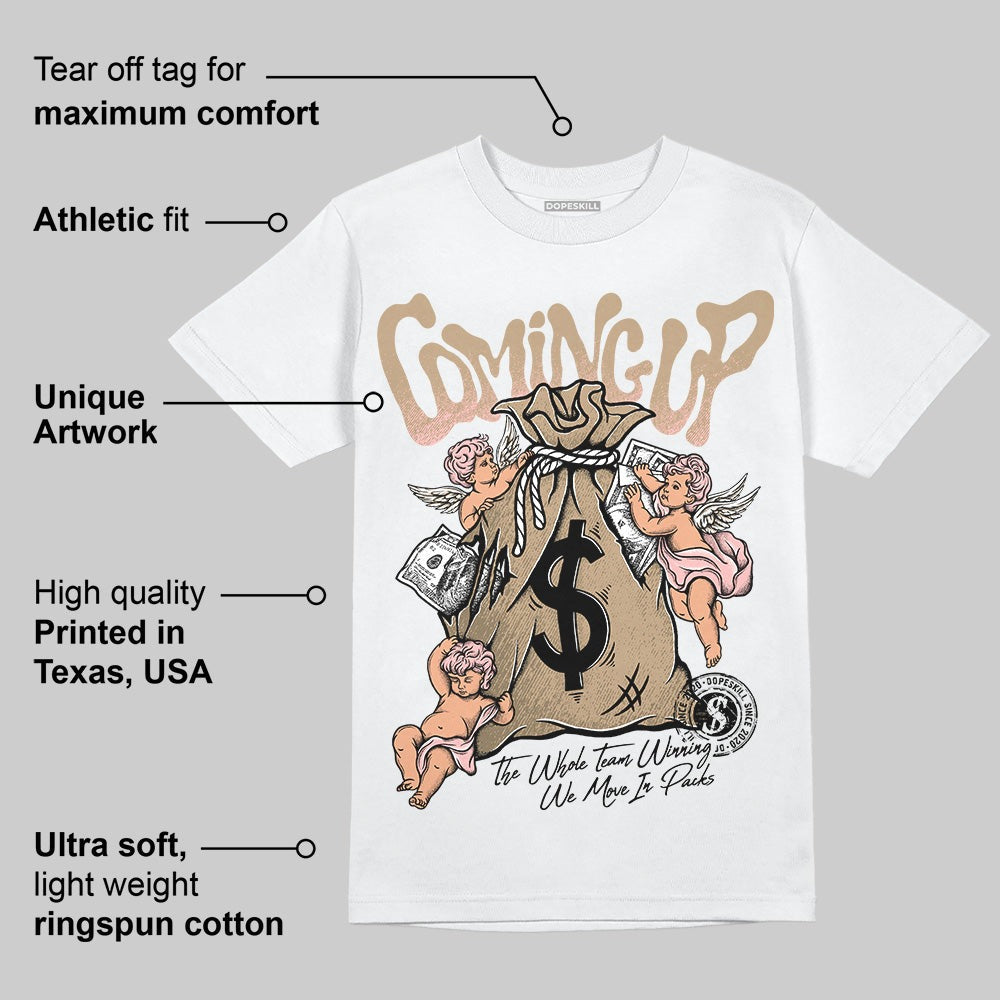 AIR FORCE 1 LINEN DopeSkill T-Shirt Money Bag Coming Up Graphic