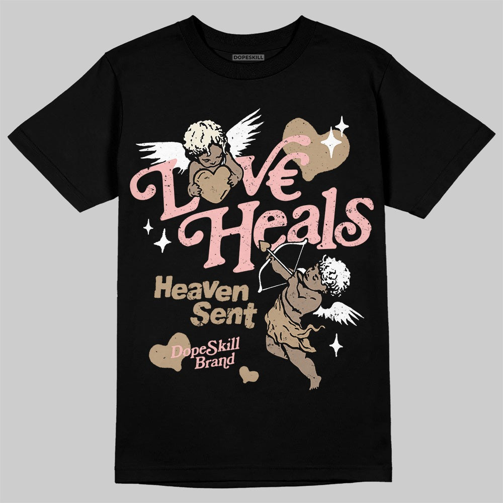 AIR FORCE 1 LINEN DopeSkill T-Shirt New Love Heals Graphic