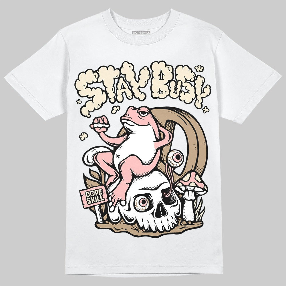 AIR FORCE 1 LINEN DopeSkill T-Shirt Stay Busy Graphic