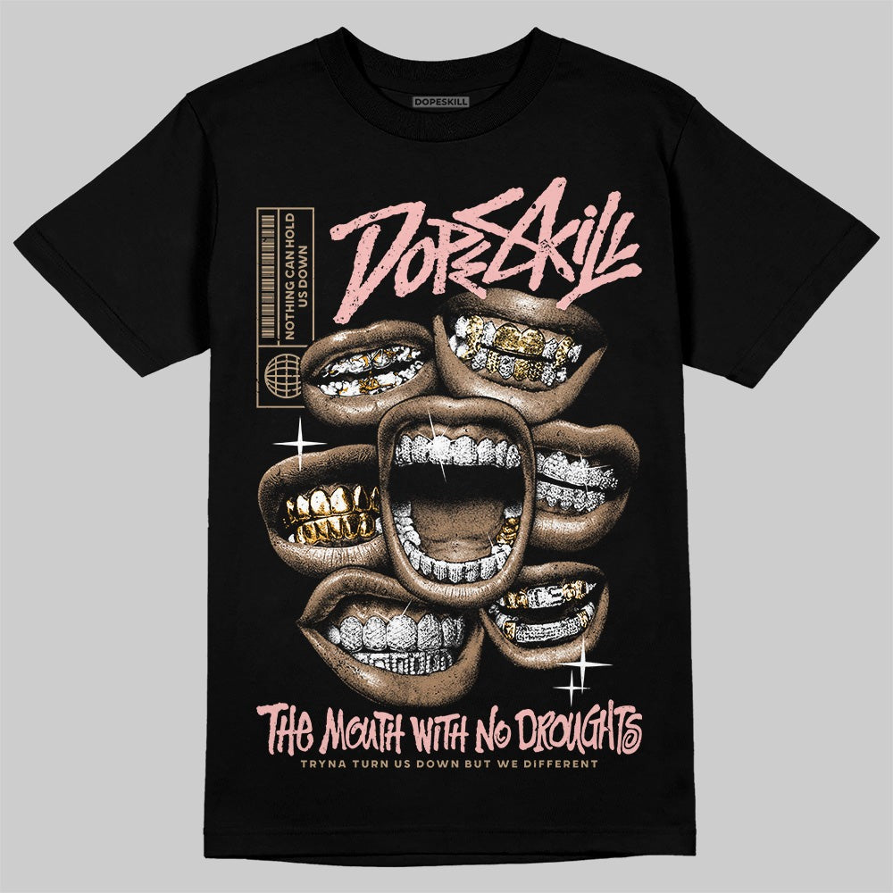 AIR FORCE 1 LINEN DopeSkill T-Shirt The Mouth With No Droughts Graphic