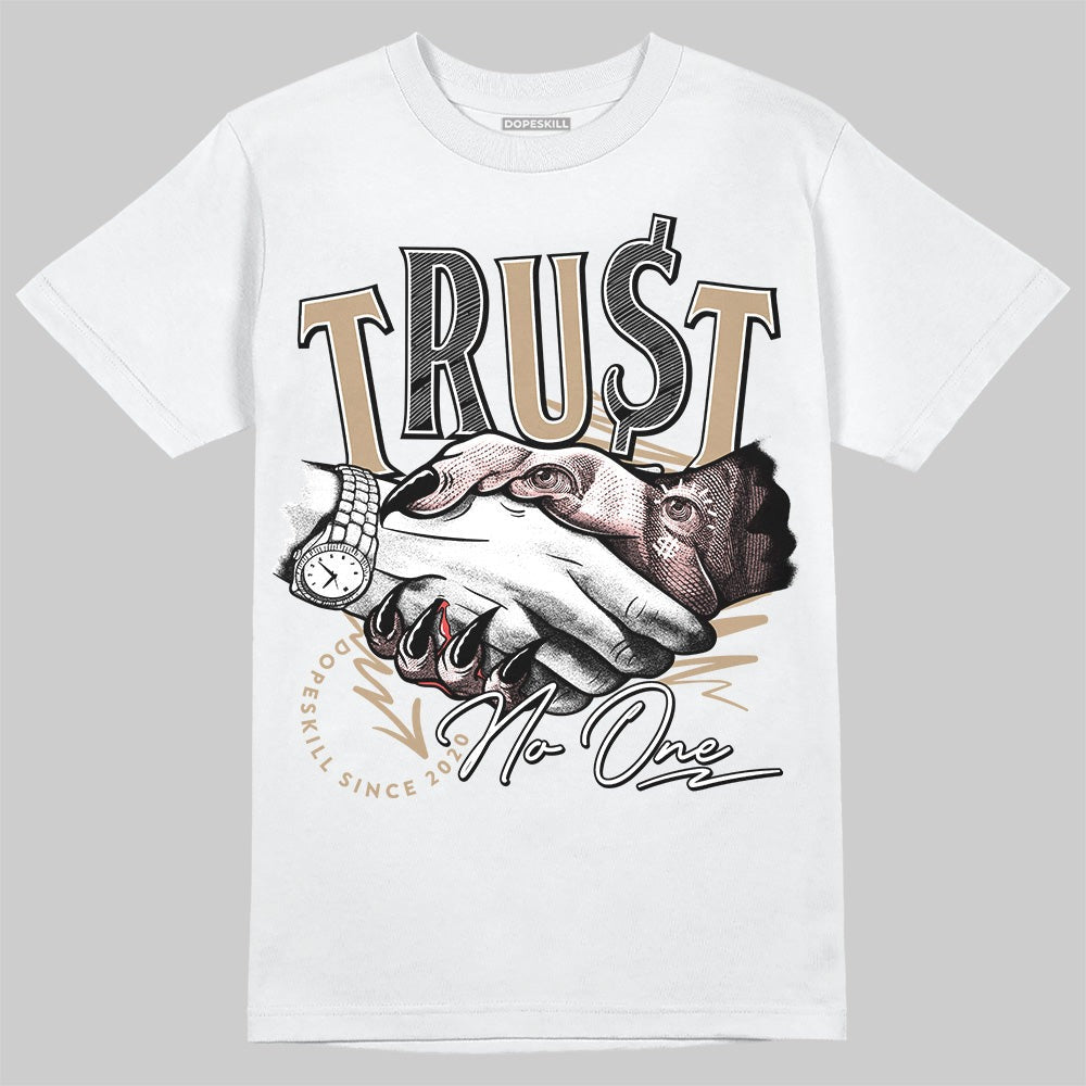 AIR FORCE 1 LINEN DopeSkill T-Shirt Trust No One Graphic