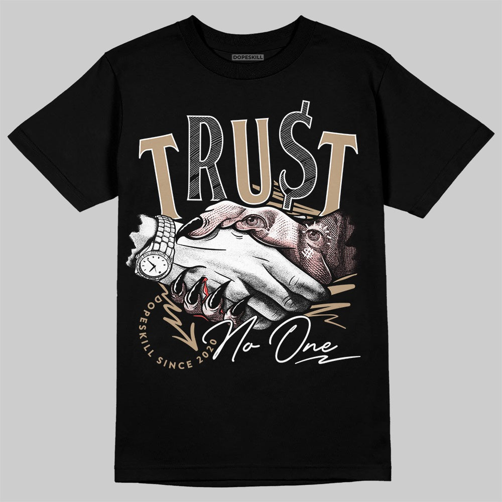 AIR FORCE 1 LINEN DopeSkill T-Shirt Trust No One Graphic