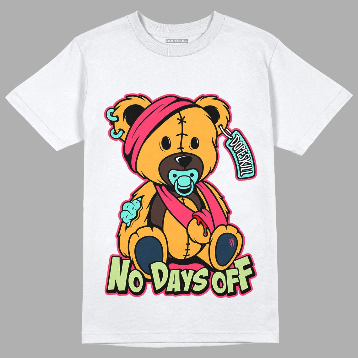 AJ 1 High OG Bio Hack DopeSkill T-Shirt Hurt Bear Graphic