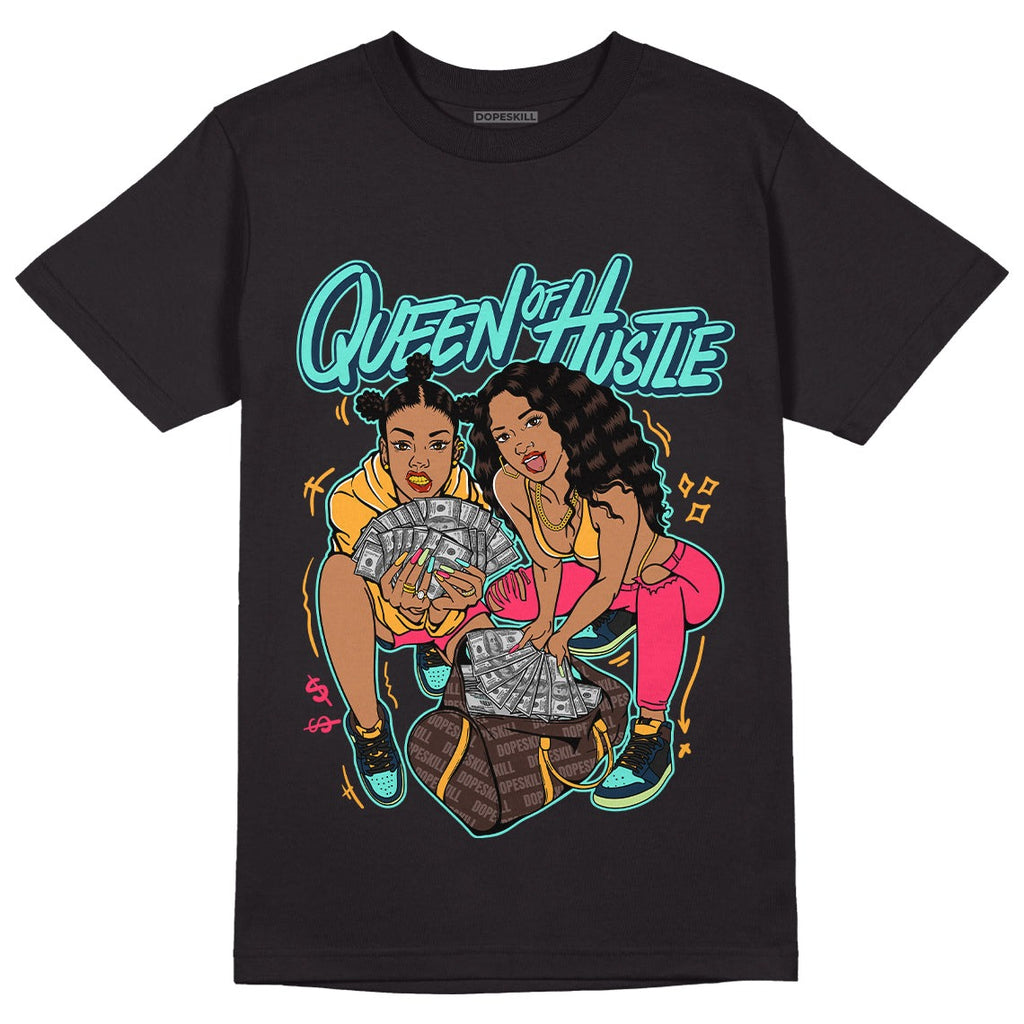 AJ 1 High OG Bio Hack DopeSkill T-Shirt Queen Of Hustle Graphic