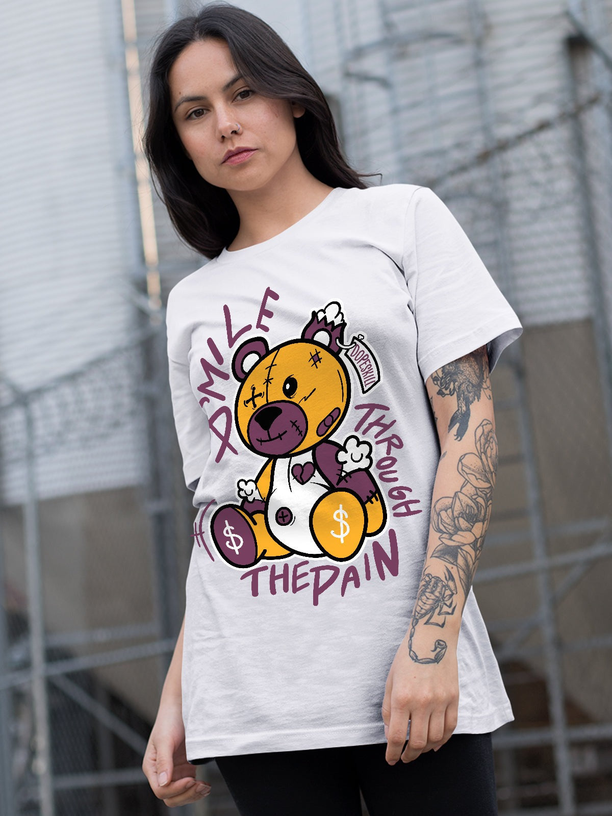 AJ 1 Retro High OG Brotherhood DopeSkill T-Shirt BEAN Graphic