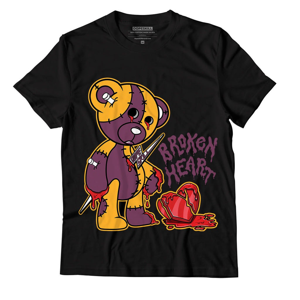 AJ 1 Retro High OG Brotherhood DopeSkill T-Shirt Broken Heart Graphic