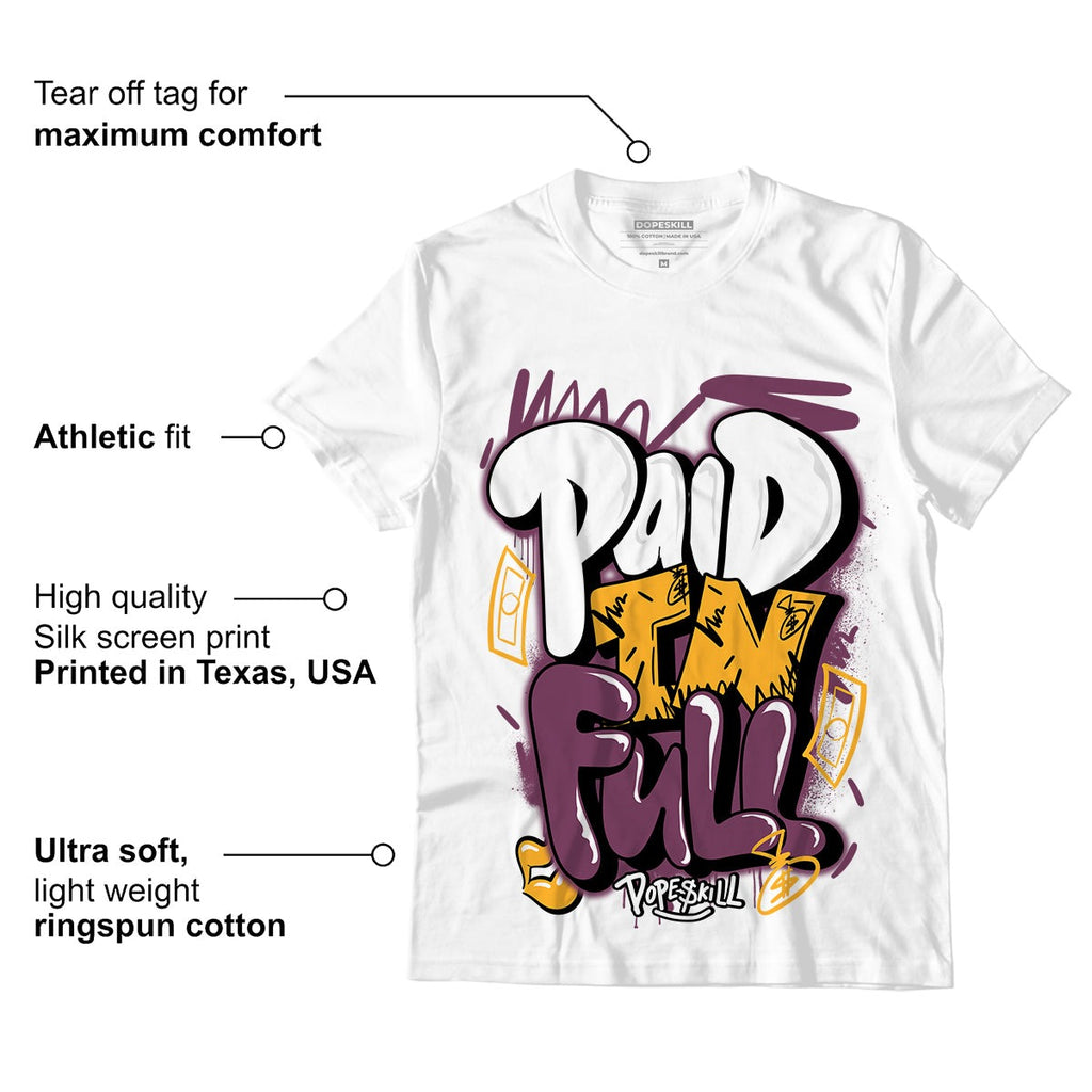 AJ 1 Retro High OG Brotherhood DopeSkill T-Shirt New Paid In Full Graphic