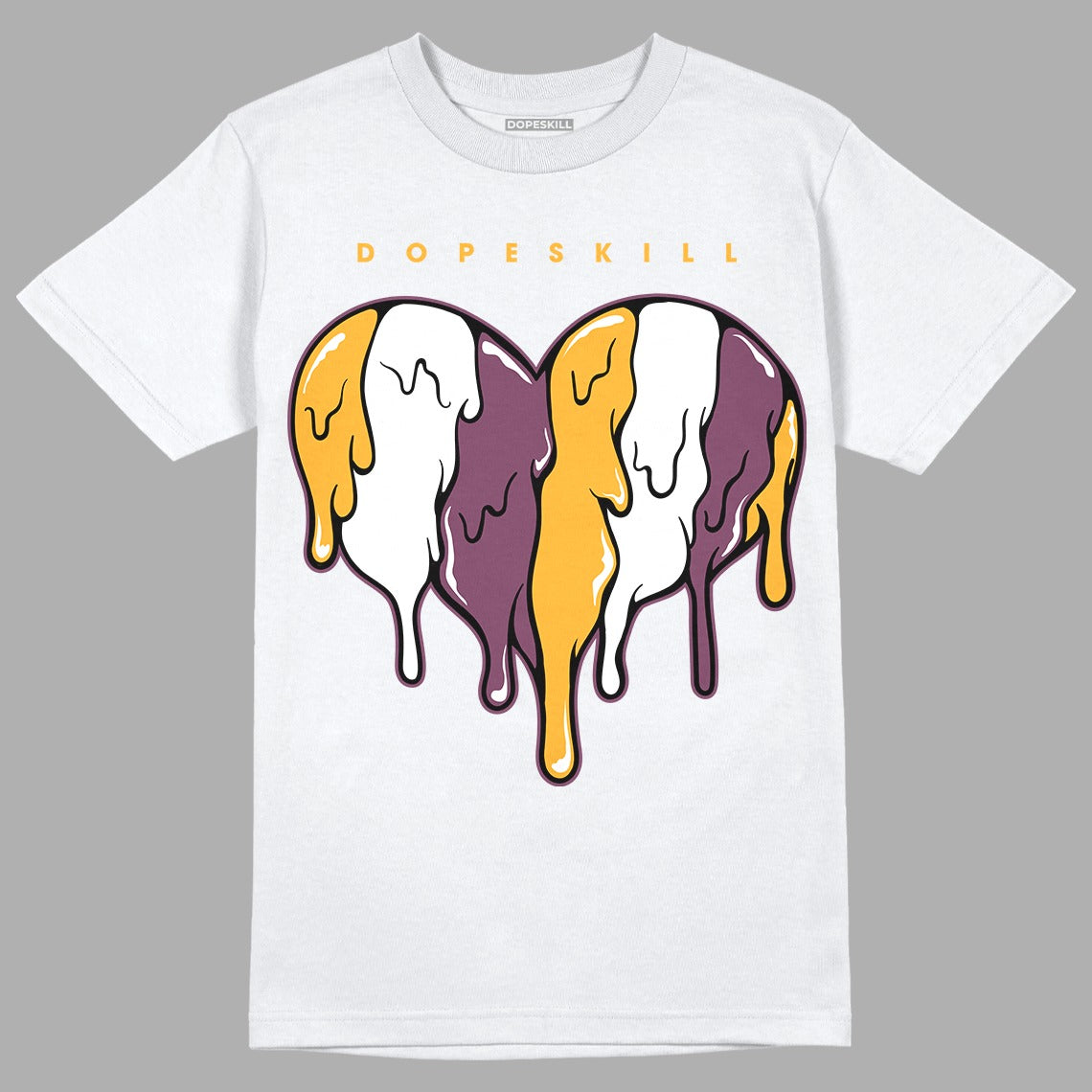 AJ 1 Retro High OG Brotherhood DopeSkill T-Shirt Slime Drip Heart Graphic