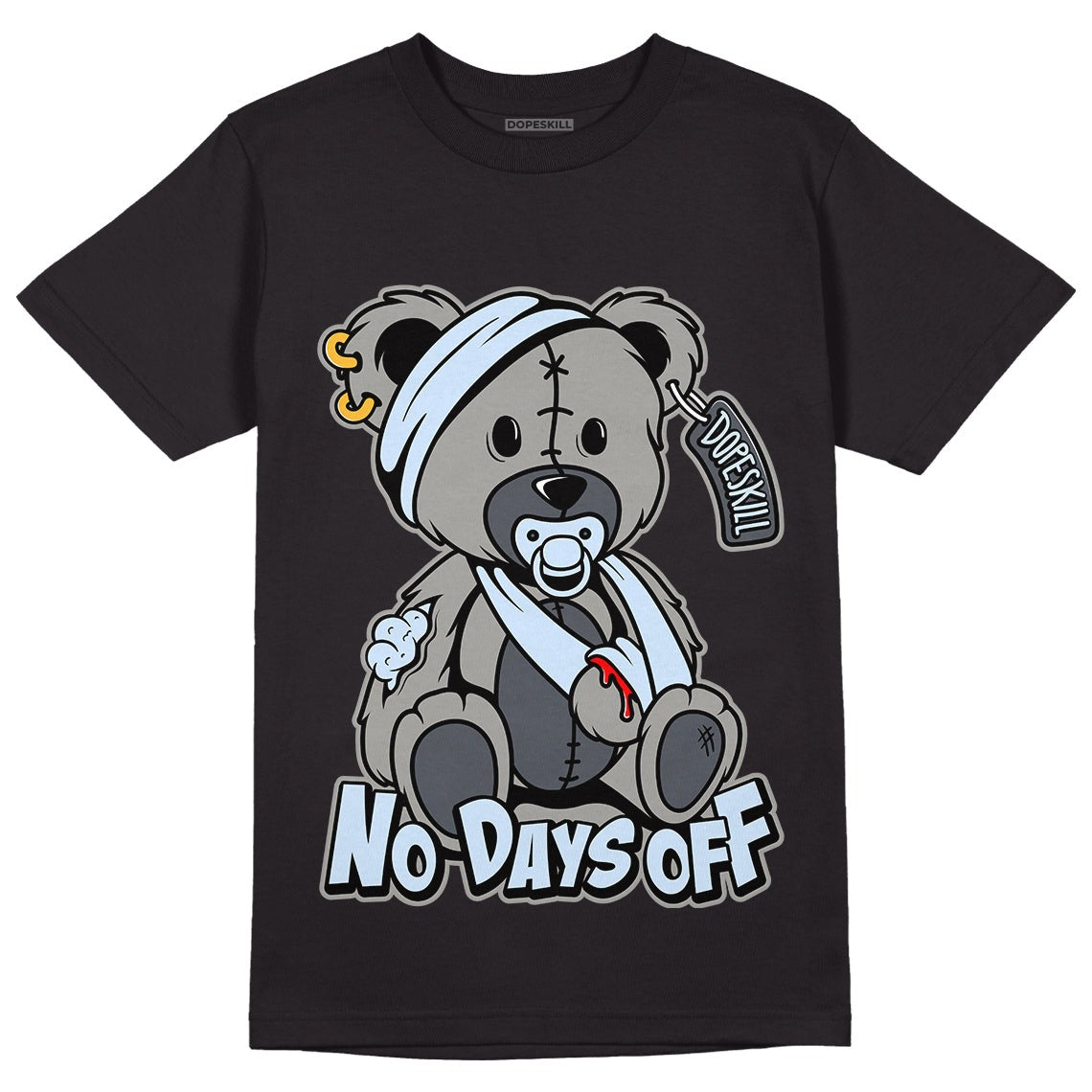 AJ 11 Cool Grey DopeSkill T-Shirt Hurt Bear Graphic