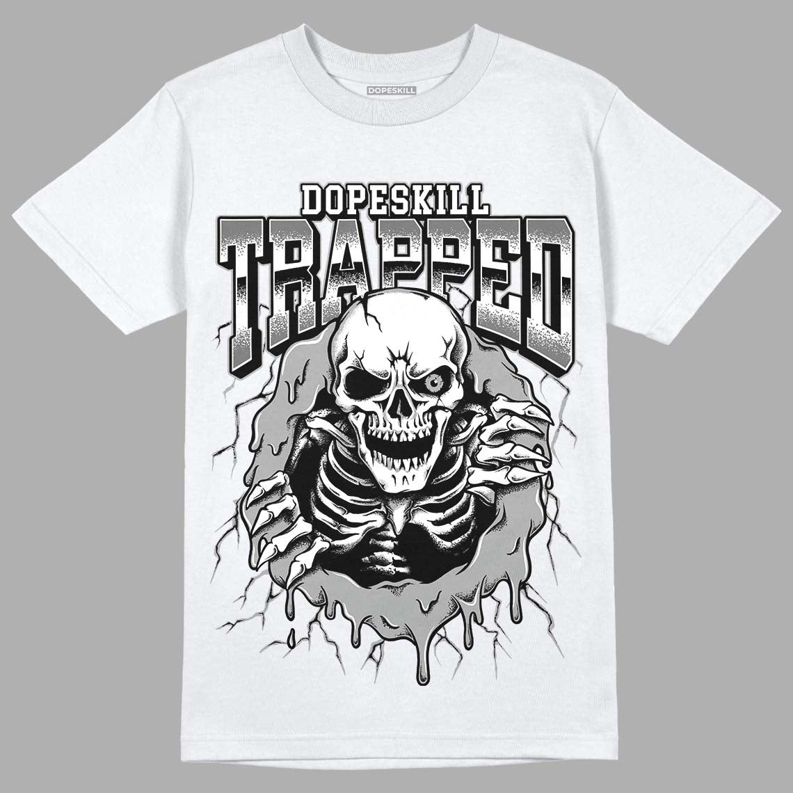 AJ 12 Stealth DopeSkill T-Shirt Trapped Halloween Graphic