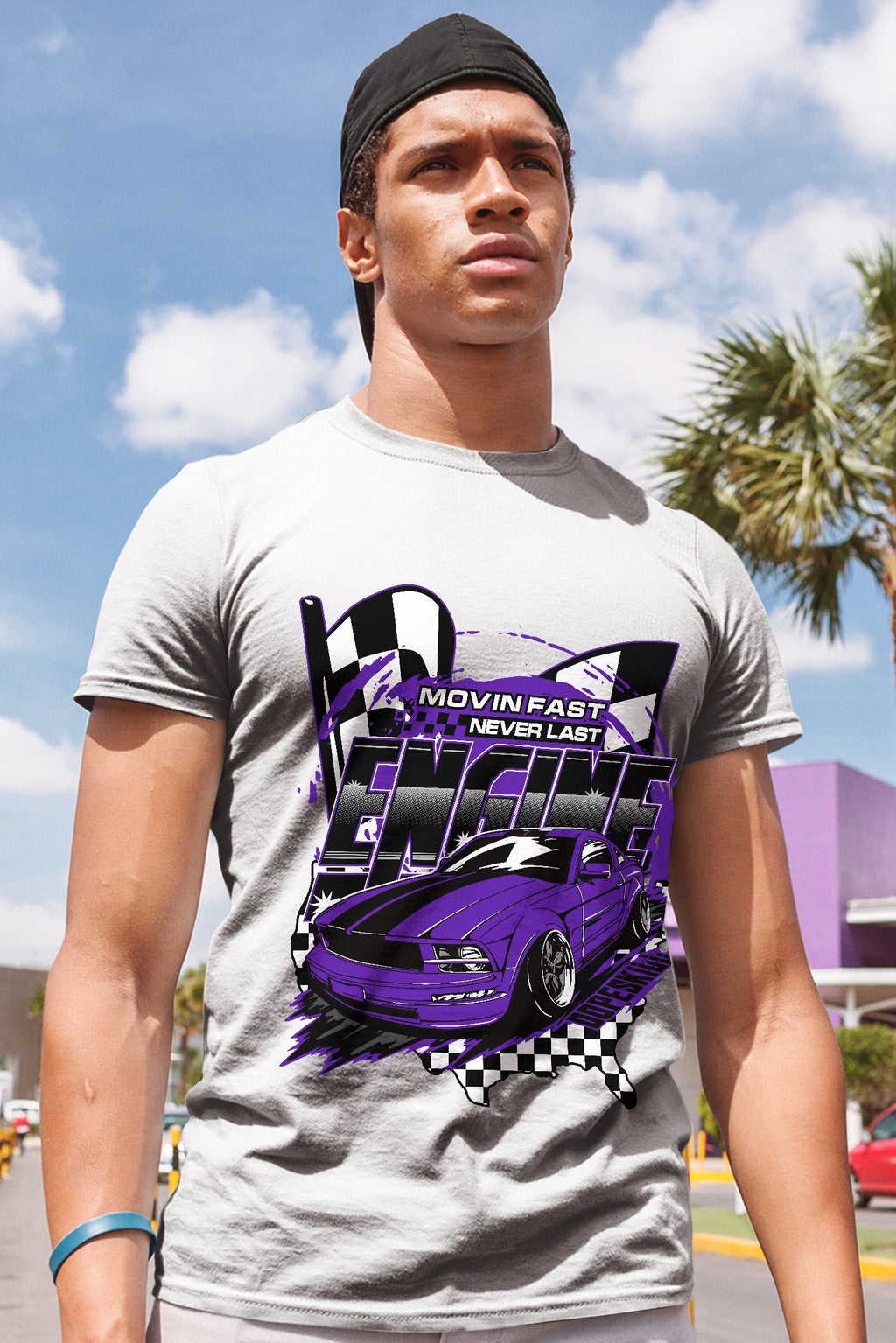 AJ 13 Court Purple DopeSkill T-Shirt ENGINE Tshirt Graphic