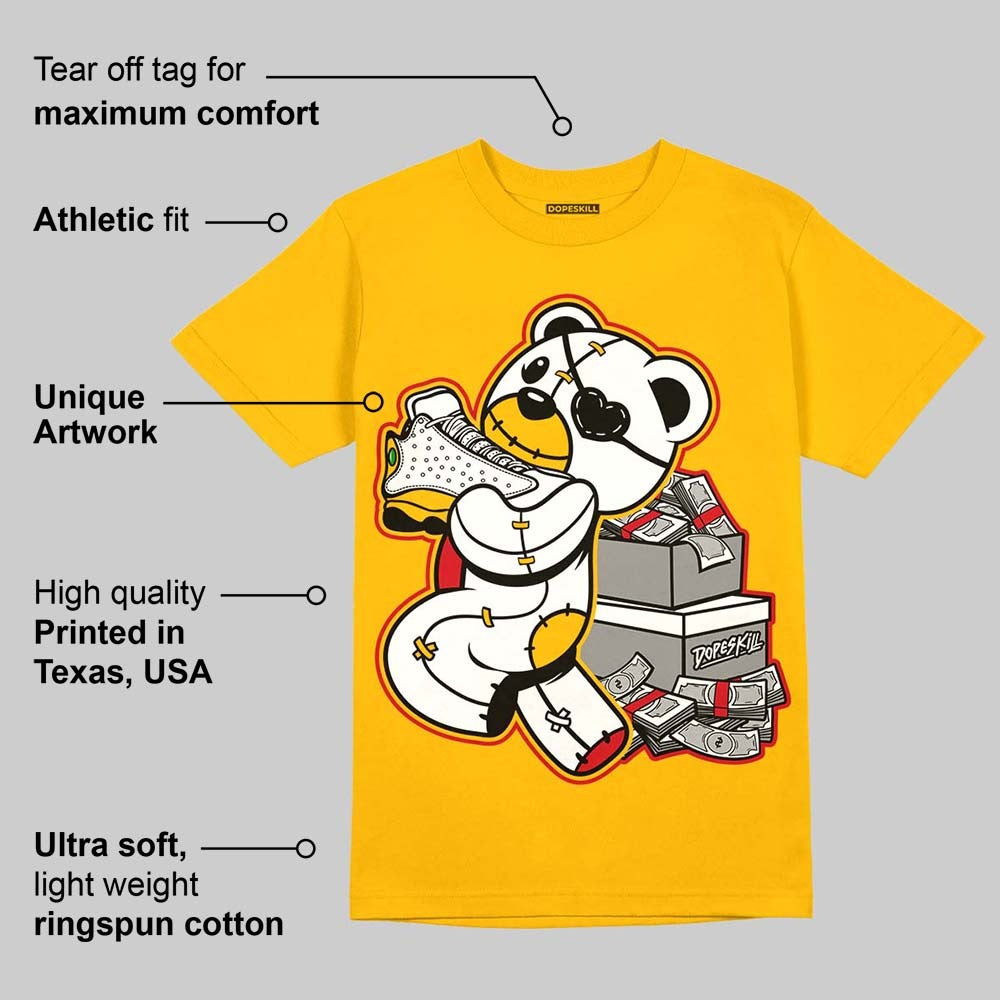 AJ 13 Del Sol DopeSkill Del Sol T-shirt Bear Steals Sneaker Graphic