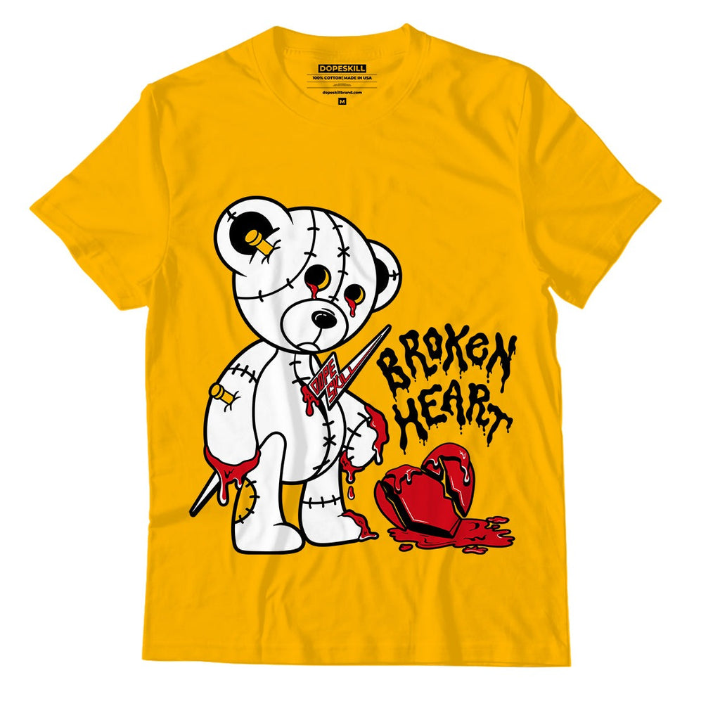 AJ 13 Del Sol DopeSkill Del Sol T-shirt Broken Heart Graphic