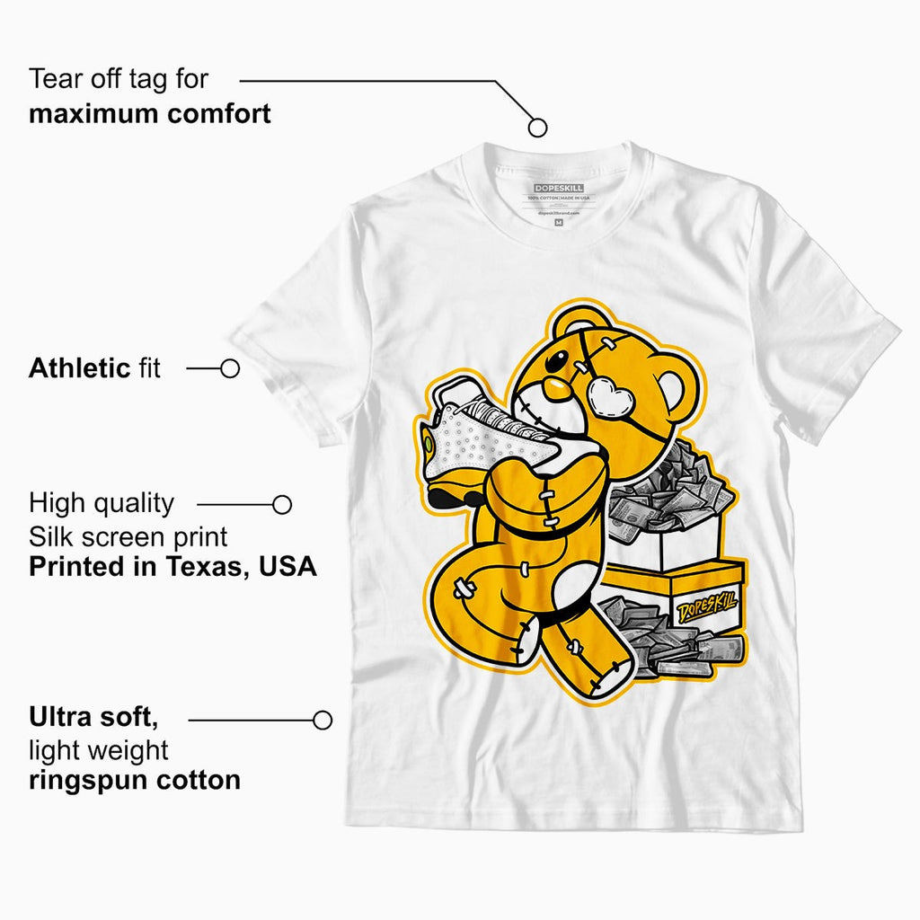 AJ 13 Del Sol DopeSkill T-Shirt Bear Steals Sneaker Graphic