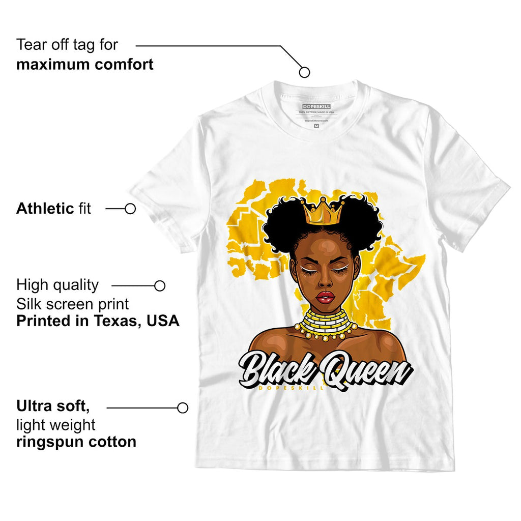 AJ 13 Del Sol DopeSkill T-Shirt Black Queen Graphic