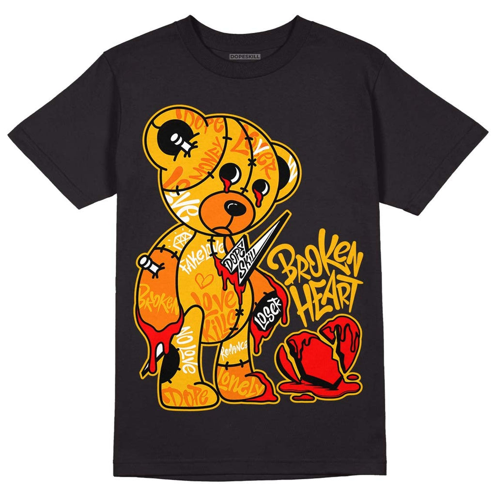 AJ 13 Del Sol DopeSkill T-Shirt Broken Heart Graphic