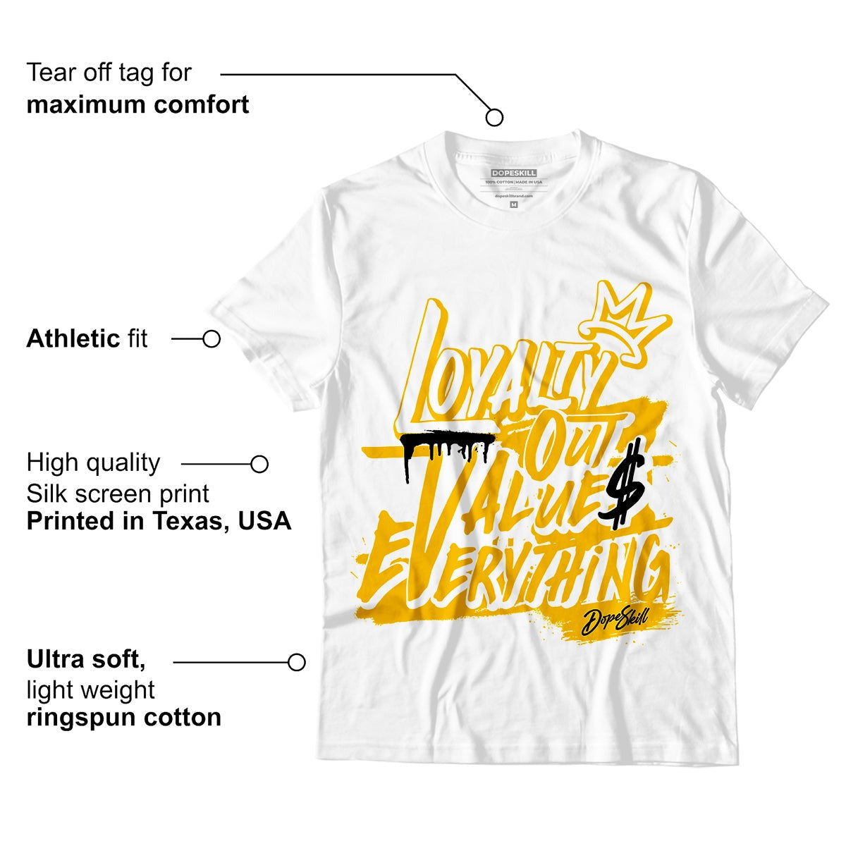 AJ 13 Del Sol DopeSkill T-Shirt LOVE Graphic