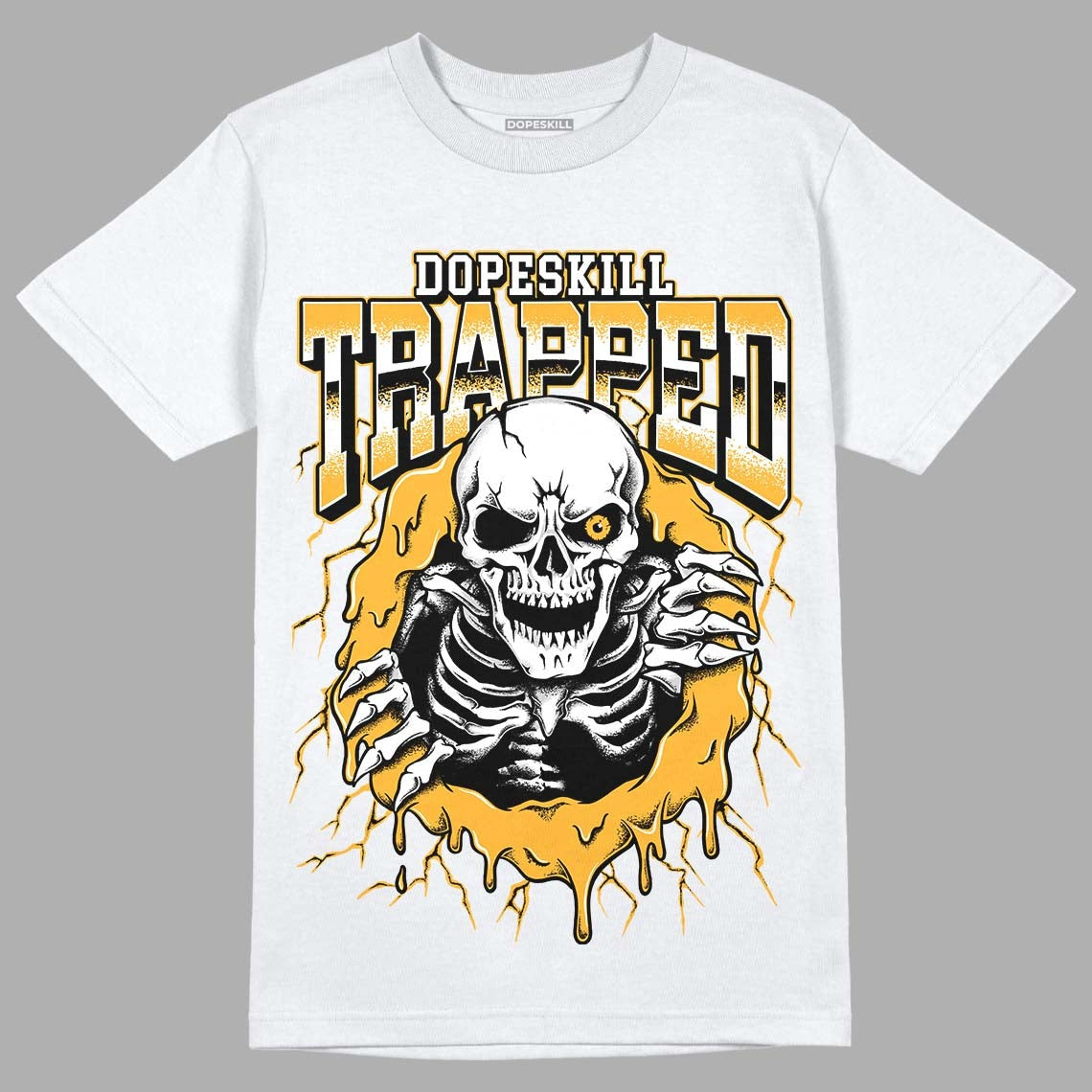 AJ 13 Del Sol DopeSkill T-Shirt Trapped Halloween Graphic