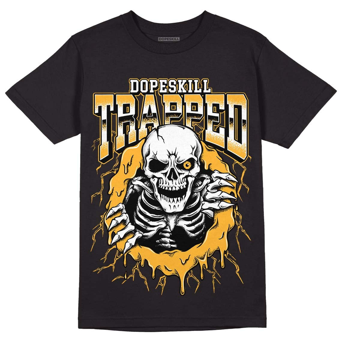 AJ 13 Del Sol DopeSkill T-Shirt Trapped Halloween Graphic