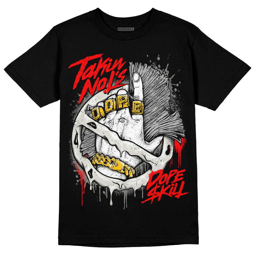 AJ 4 Military Black DopeSkill T-Shirt Takin No L's Graphic