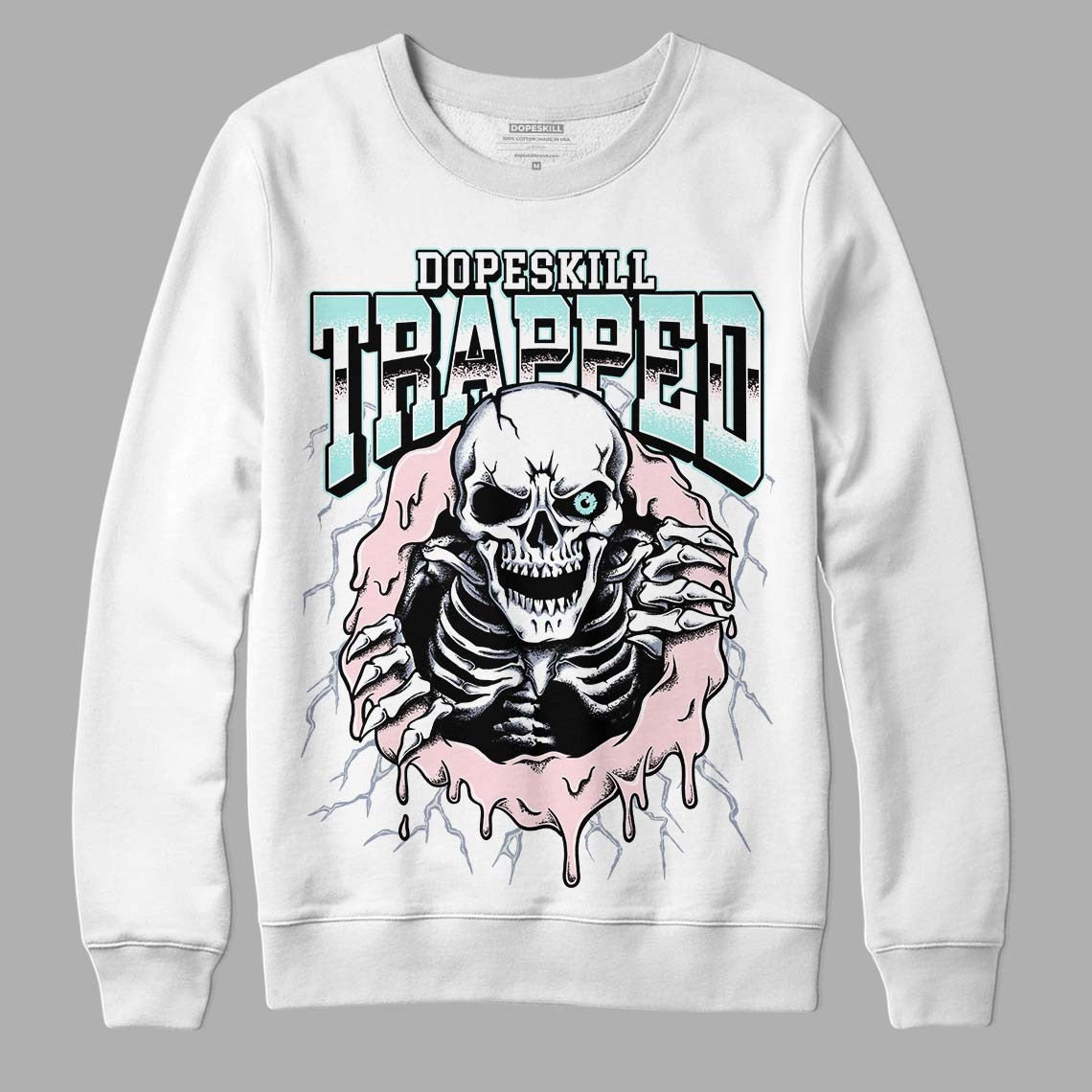 AJ 5 Easter DopeSkill Sweatshirt Trapped Halloween Graphic