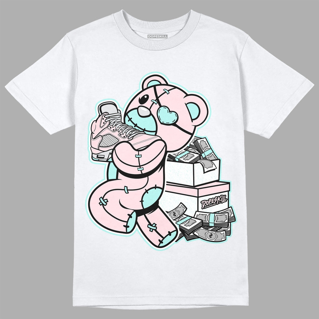 AJ 5 Easter DopeSkill T-Shirt Bear Steals Sneaker Graphic
