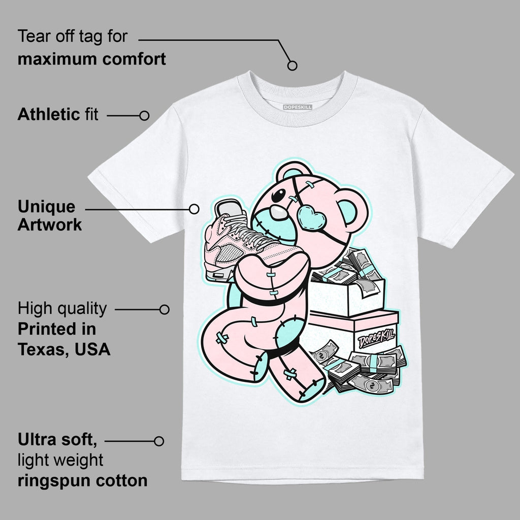 AJ 5 Easter DopeSkill T-Shirt Bear Steals Sneaker Graphic