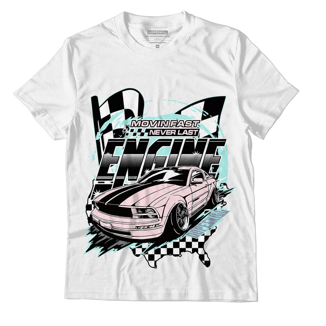 AJ 5 Easter DopeSkill T-Shirt ENGINE Tshirt Graphic