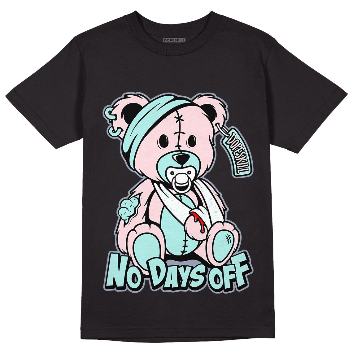 AJ 5 Easter DopeSkill T-Shirt Hurt Bear Graphic