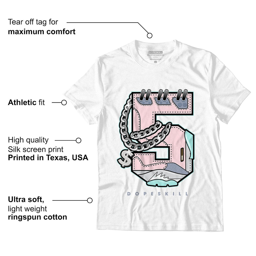 AJ 5 Easter DopeSkill T-Shirt No.5 Graphic