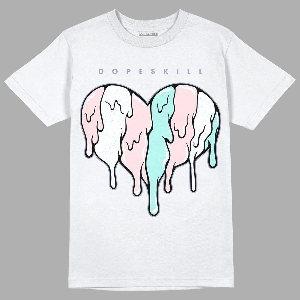 AJ 5 Easter DopeSkill T-Shirt Slime Drip Heart Graphic