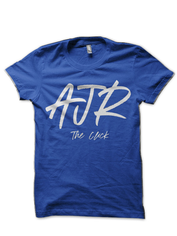 AJR Calligraphy Royal Blue T-Shirt