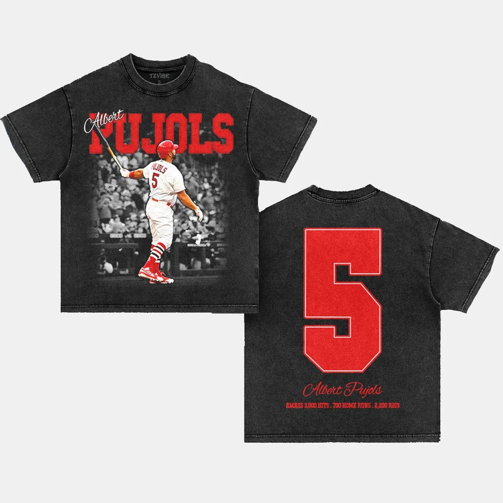 ALBERT PUJOLS VINTAGE TEE Style001