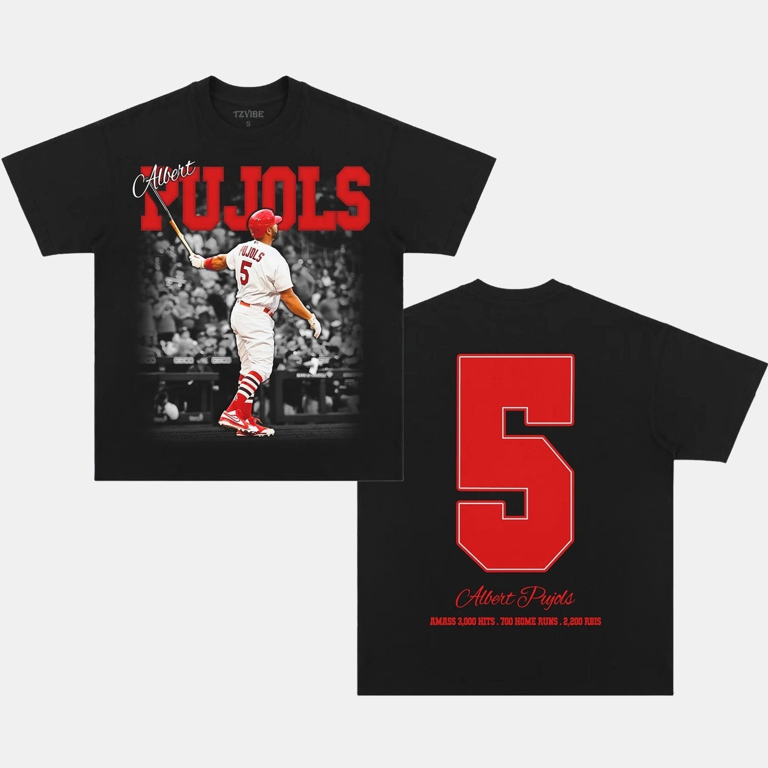 ALBERT PUJOLS VINTAGE TEE Style001