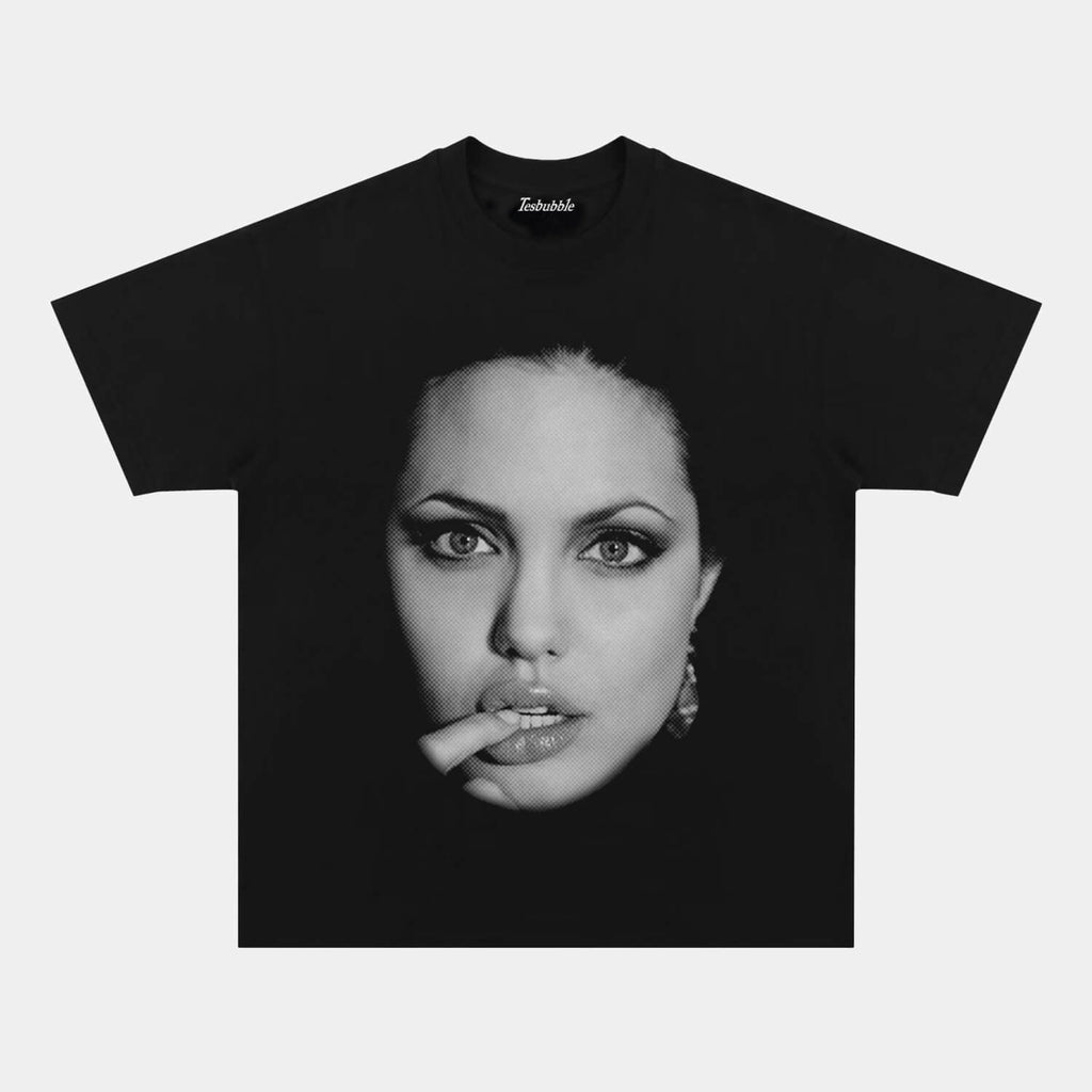 ANGELINA JOLIE TEE Style004
