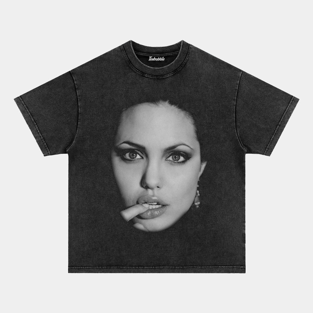 ANGELINA JOLIE TEE Style004